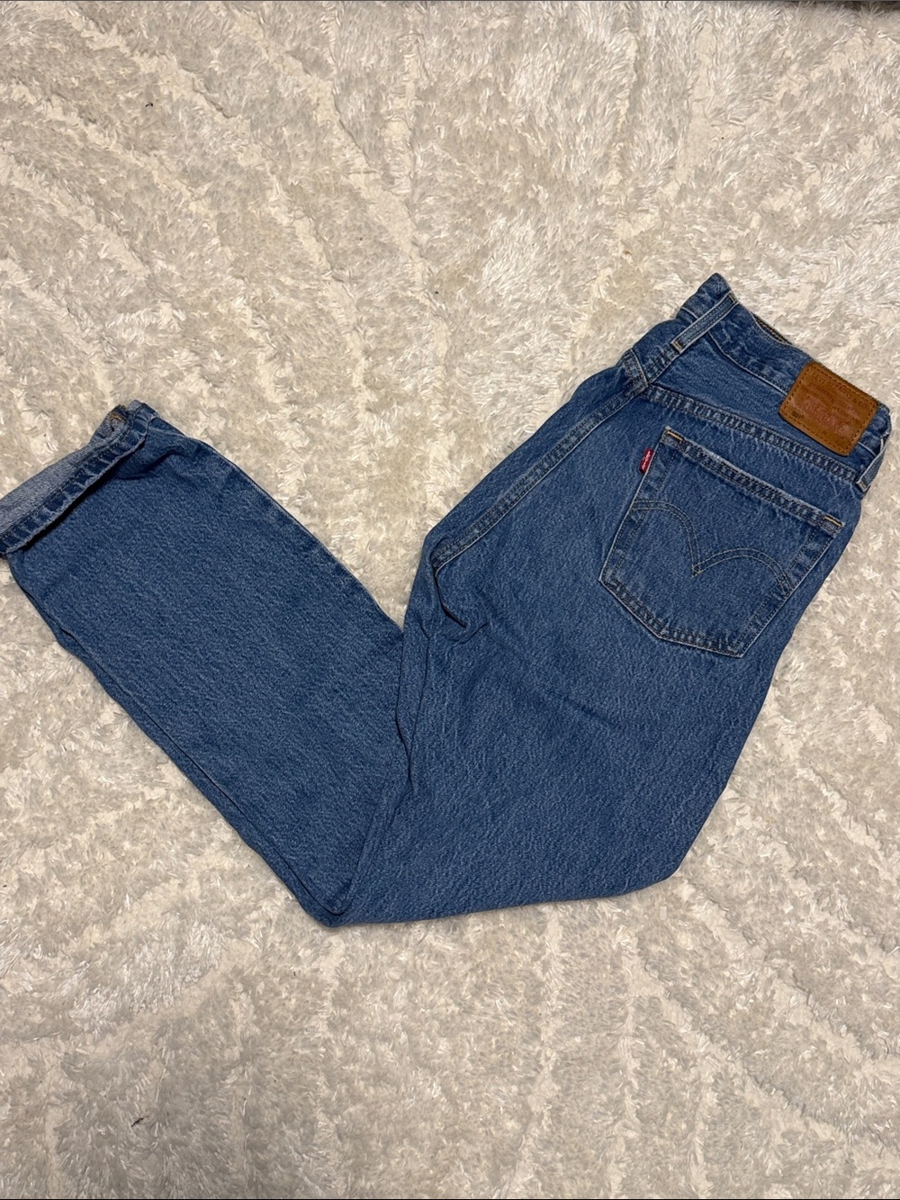 Levi's Women’s Relaxed Fit Indigo Blue Jeans